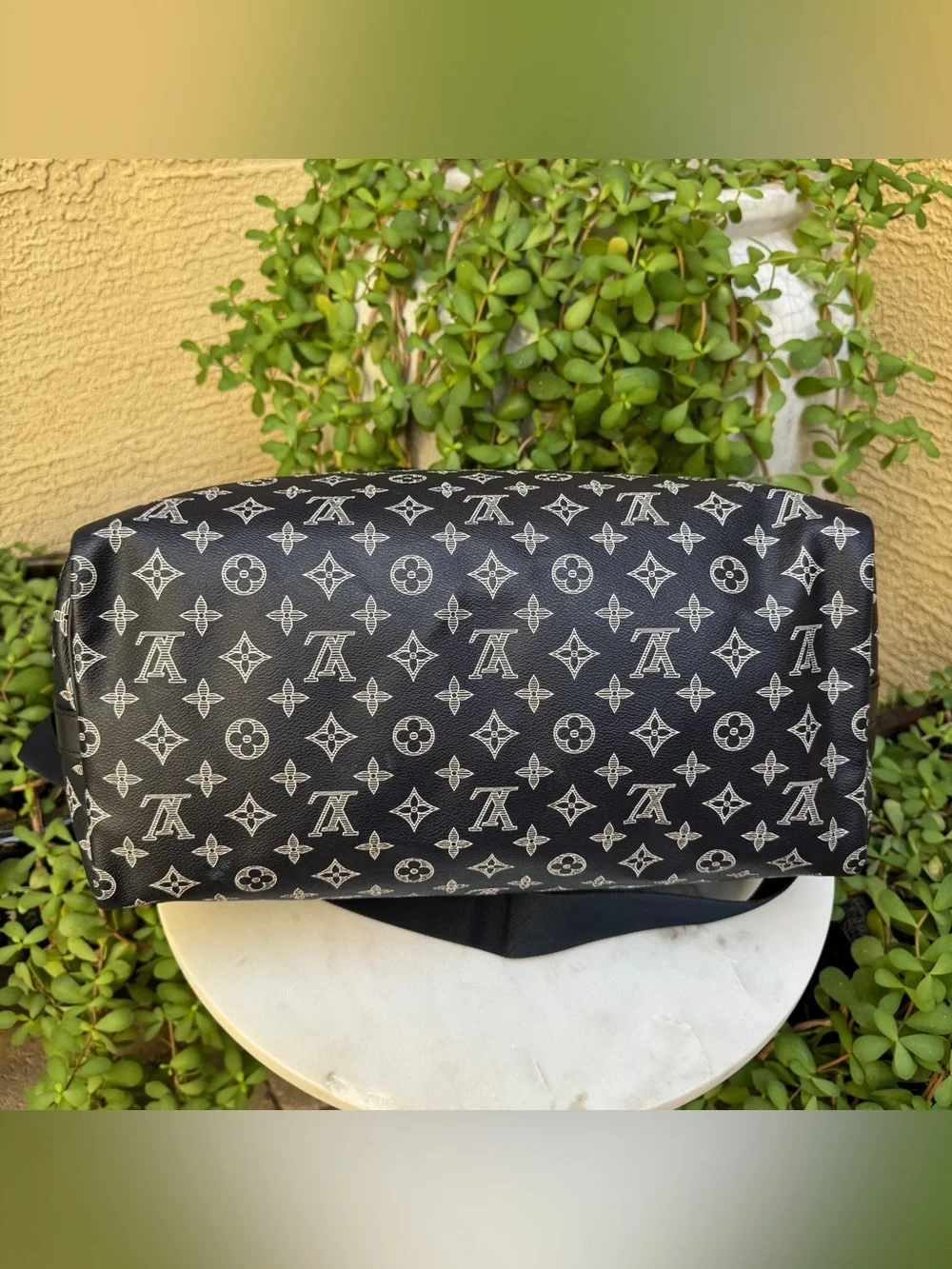 Louis Vuitton Monogram Ink Upside Down Speedy Bandouliere 40